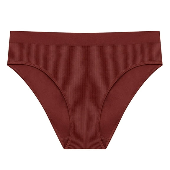 TTUHYWXI Period Underwear for Women Heavy Flow, Leakproof Menstrual Underwear Seamless Period Panties, No Show Panty (Red, M)