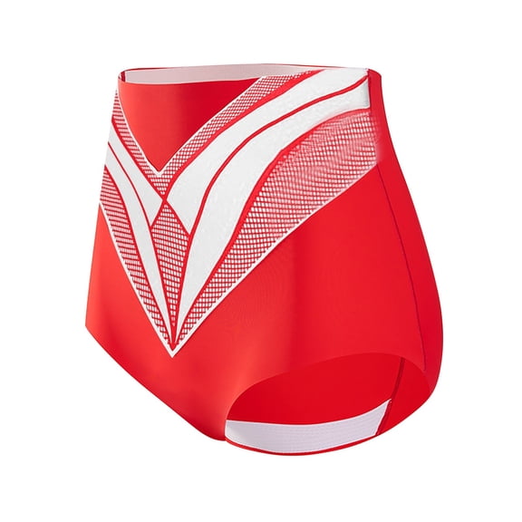 TTUHYWXI Titanium Fiber Tourmaline Shaping Shorts,Tummy Control Briefs,Shrink The Abdomen and , Effectively Shaping (Red, XL)