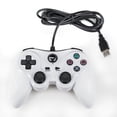 thumbnail image 1 of TTX Tech Analog Wired USB Controller for PlayStation 3/PC, White, 1 of 3