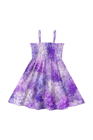 lilac beach dress Sunkissed Soirèe Mesh Multiway Dress in Lilac Abstract – South Beach main image 1