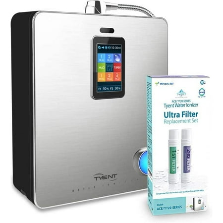 TTyent - Ultra Filter Replacement - Compatible with 11 or 13-Plate ACE Model Tyent Water Ionizer - High-Performance Filtration - Pure, Clean Drinking Water - Premium Carbon Block Filters