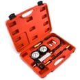 TU21 Cylinder Leak Down Tester Kit Automotive Engine Pressure Gauges