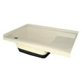 thumbnail image 1 of TU500 Tub Assembly - Left Hand, Polar White, 1 of 1