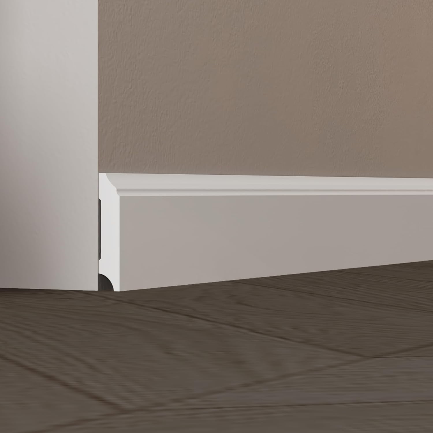 TUALCA Baseboard Molding – 55Feet Total (7pieces x 94.5