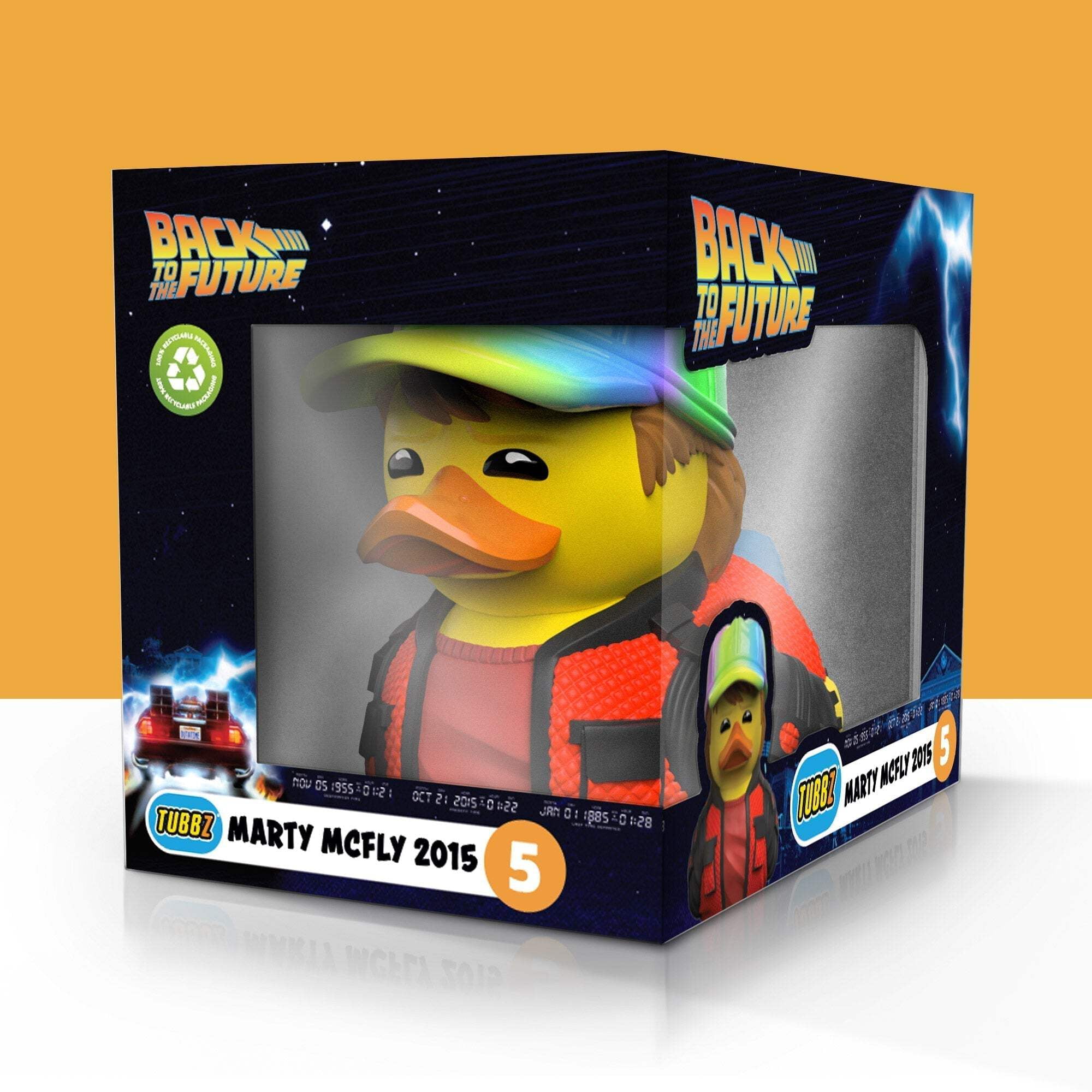 TUBBZ Boxed Edition: Back to the Future - Marty Mcfly 2015 Cosplaying Rubber Duck Vinyl Figure