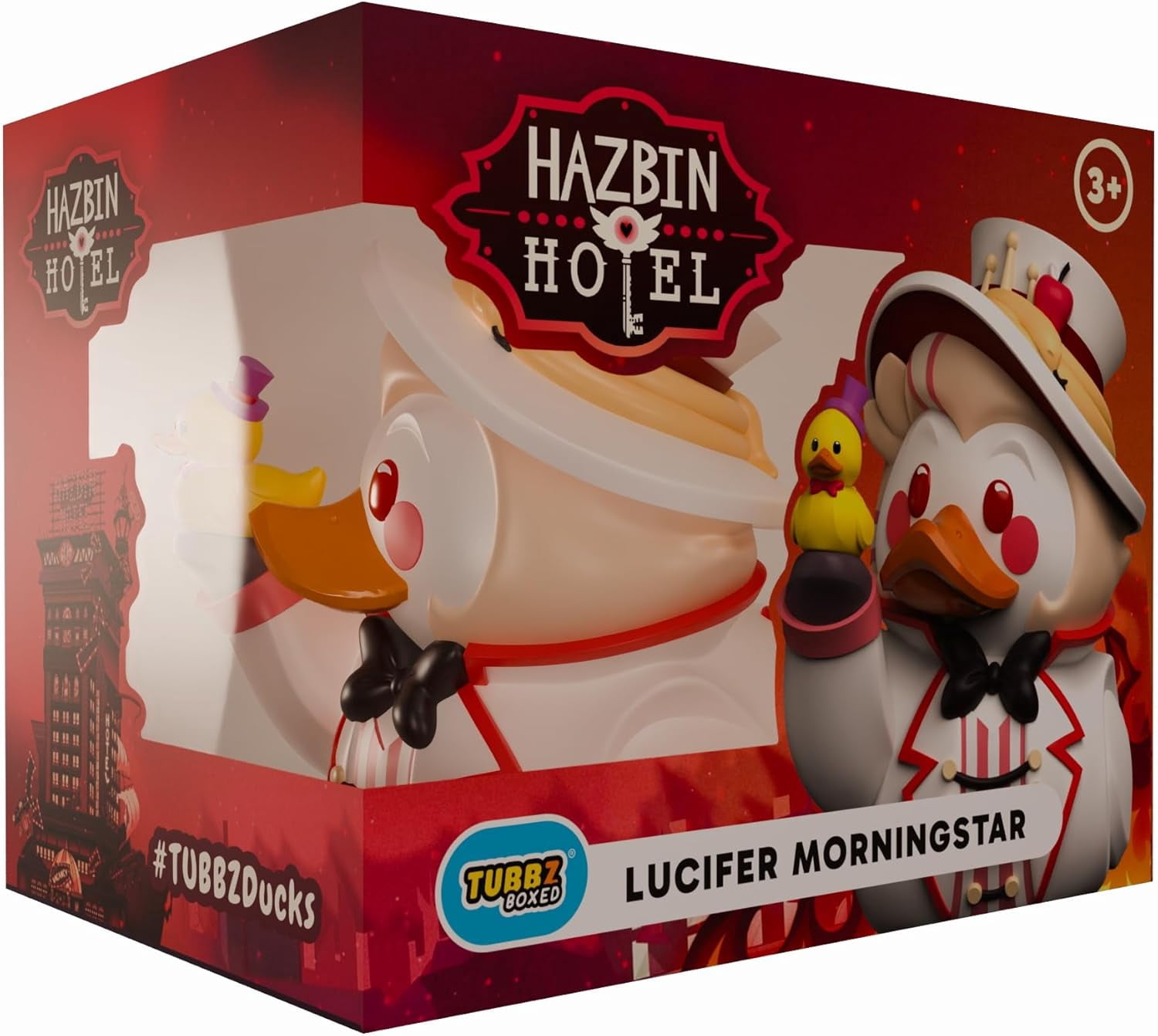 TUBBZ Boxed Edition: Hazbin Hotel - Lucifer Morningstar Cosplaying ...