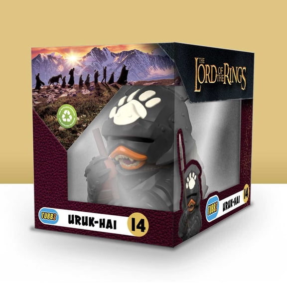 TUBBZ Boxed Edition: Lord of the Rings - Uruk-Hai Pikeman Cosplaying Rubber Duck Vinyl Figure