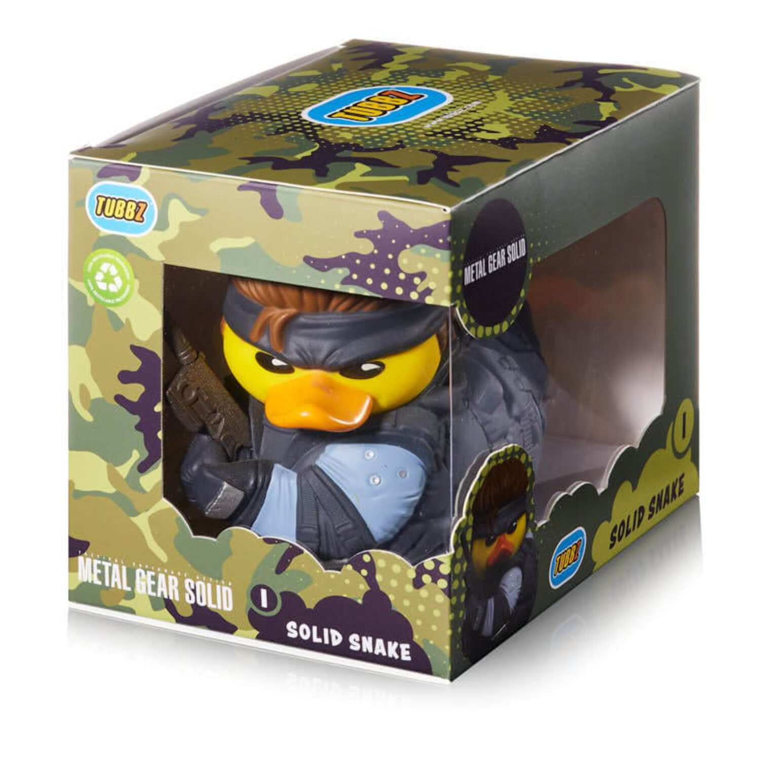 TUBBZ Boxed Edition Solid Snake Collectible Vinyl Rubber Duck