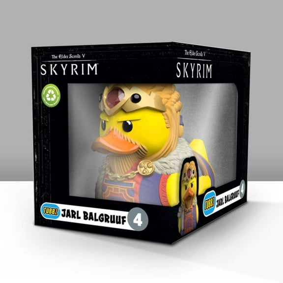 TUBBZ Boxed Edition: Skyrim - Jarl Balgruuf Cosplaying Rubber Duck Vinyl Figure