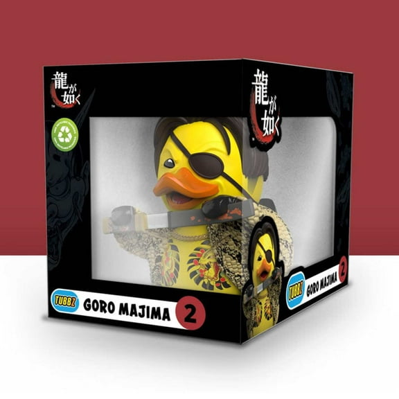 TUBBZ Boxed Edition: Yakuza (Sega) - Majima Cosplaying Rubber Duck Vinyl Figure