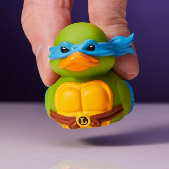 TUBBZ Mini: Teenage Mutant Ninja Turtles - Leonardo Cosplaying Rubber Duck Vinyl Figure