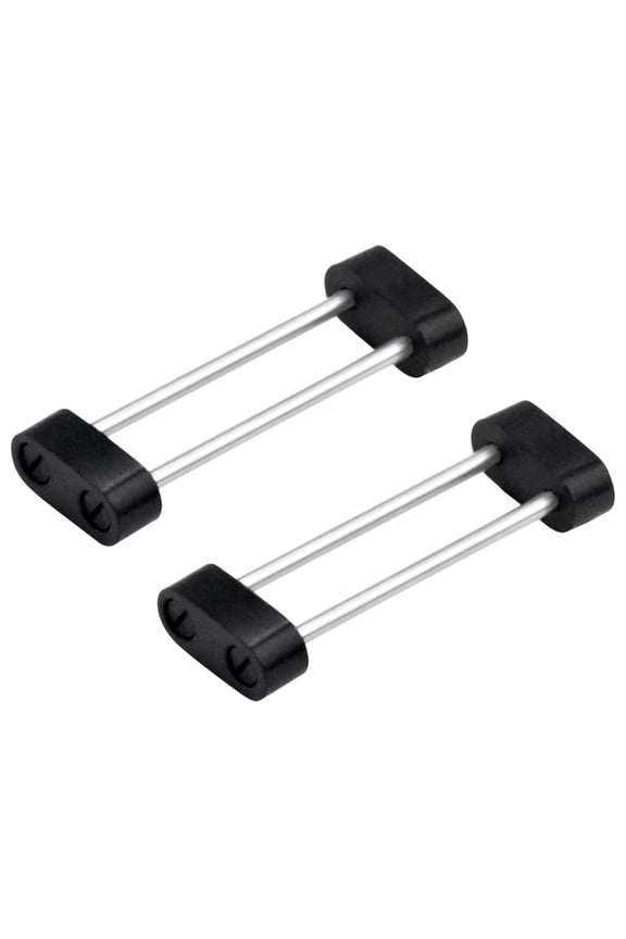 NEW FOR SUUNTO CORE HEAVY DUTY SWISS 316L STAINLESS STEEL STRAP LUGS ADAPTER BLACK