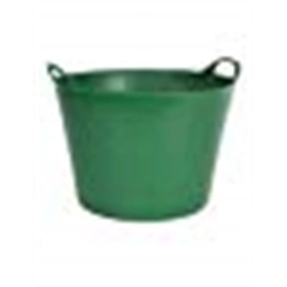 Red Gorilla Large Flexible Plastic Tub, Toy Storage, Laundry, Gardening & More, 38 Liter/10 Gallon, Green