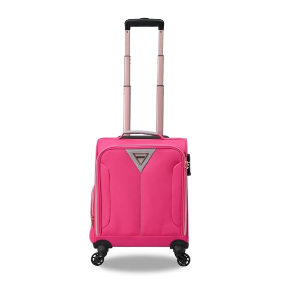 TUCCI Italy Abito 16-Inch Underseat Carry-On Luggage, Lightweight Softside Spinner Suitcase