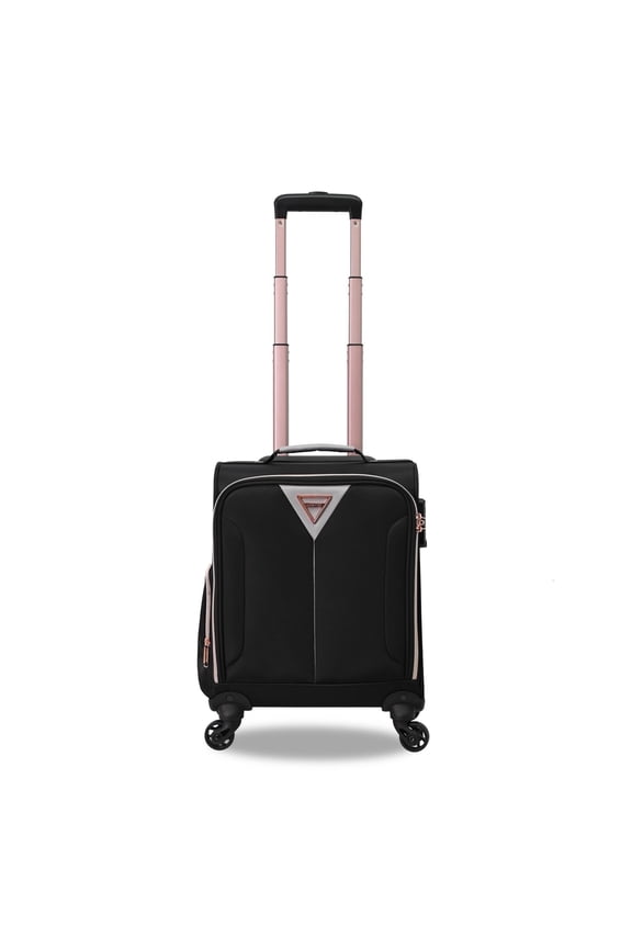 Italy Abito 16-Inch Underseat Carry-On Luggage, Lightweight Softside Spinner Suitcase