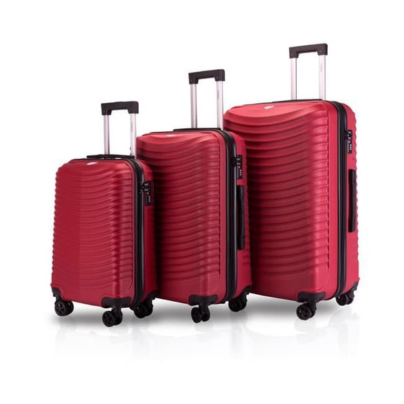TUCCI Disegno - Flettere 3-Piece Hardside Luggage Set