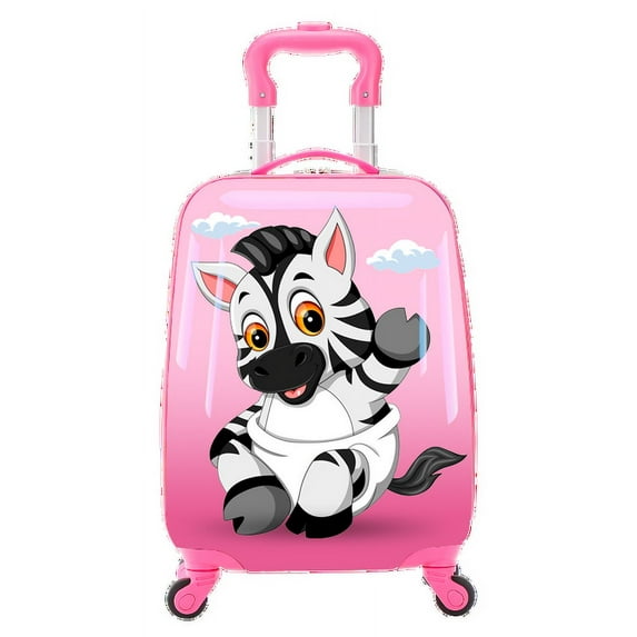 TUCCI Italy Kids Little ZEBRA Carry On Kids Suitcase