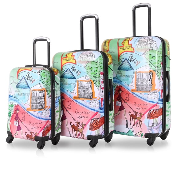 TUCCI J'AIME PARIS CARRY ON 20 inch luggage