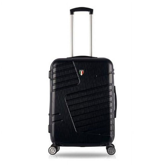 TUCCI T0278-28in-BLK 28 in. Boschetti T0278 ABS Carry-On Luggage, Black