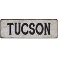 thumbnail image 1 of TUCSON Vintage Look Rustic Metal 8x24 Sign City State 108240041078, 1 of 1
