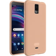 TUDIA LINNGrip for BLU View 3 Phone Case B140DL Shockproof Non-Slip - Peach