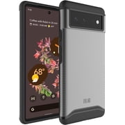 TUDIA Merge Google Pixel 6 Phone Case Dual Layer Heavy Duty Phone Cover - Metallic Slate