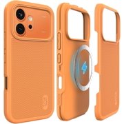 TUDIA MergeGrip Case for Honor 600 & Honor 600 Pro 2026, MagSafe Compatible Dual Layer Shockproof Protective Cover, Orange