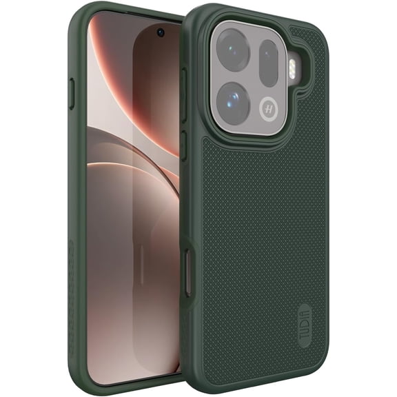 TUDIA MergeGrip Case for Oppo Find X9 Pro 5G, Pine Green