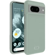 TUDIA MergeGrip Google Pixel 8 Case Droptested Dual Layer Tough Heavy Duty - Green Lily