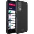 thumbnail image 1 of TUDIA MergeGrip Lively Jitterbug Smart 4 Phone Case/TCL 40XL Case/ TCL 40T Case - Matte Black, 1 of 7