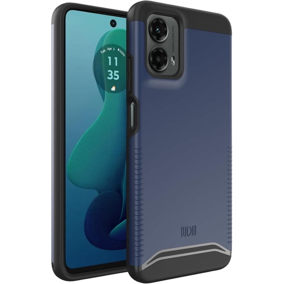 TUDIA Merge Motorola Moto G 5G 2024 Case Dual Layer Heavy Duty - Indigo Blue