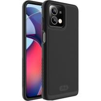 TUDIA MergeGrip Motorola Moto G Stylus 5G 2023 Case Dual Layer Heavy Duty - Matte Black