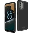 thumbnail image 1 of TUDIA MergeGrip Nokia G400 5G Case 2022 Drop Tested Heavy Duty  Cover - Matte Black, 1 of 8
