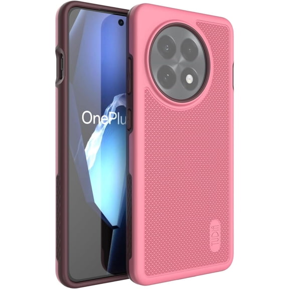 TUDIA MergeGrip OnePlus 13R Case 5G 2025 Dual Layer Heavy Duty Phone Cases - Smokey Pink