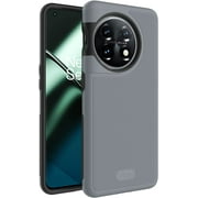 TUDIA MergeGrip Oneplus 11 Case 2023 Dual Layer Non-Slip Heavy Duty - Gray