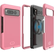TUDIA MergeGrip V2 Google Pixel Fold Case 2023 Magsafe Compatible - Smokey Pink