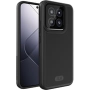 TUDIA MergeGrip Xiaomi 14 5G Case 2024 Dual Layer Heavy Duty Phone Case - Matte Black