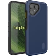 TUDIA MergeGrip for Fairphone 6 Case Military Grade Dual Layer Shockproof Cover - Indigo Blue