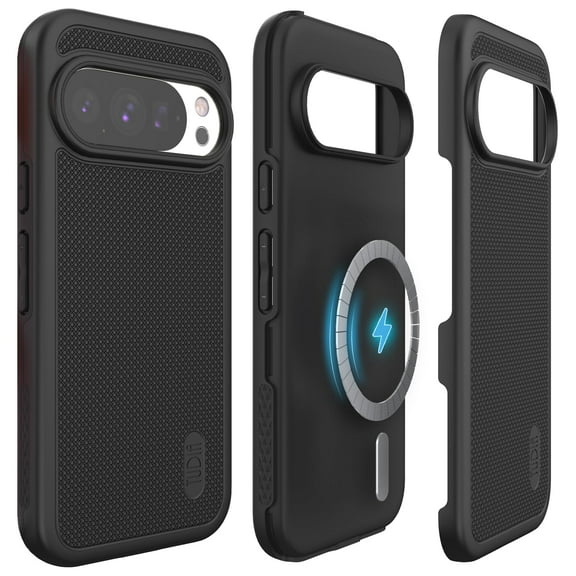 TUDIA MergeGrip for Google Pixel 10 Case and Google Pixel 10 Pro Case 2025 MagSafe Compatible - Black