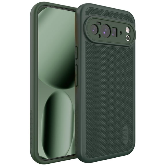 TUDIA MergeGrip for Google Pixel 10 Pro XL Case 2025 Drop Protection- Pine Green