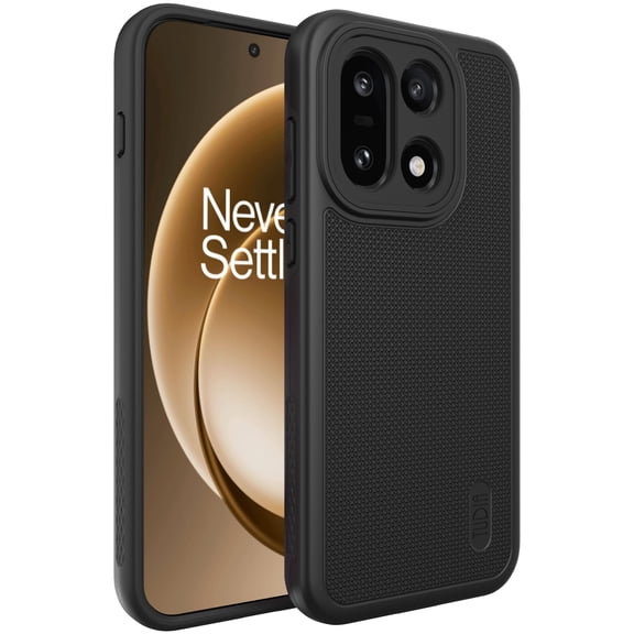 TUDIA MergeGrip for OnePlus 15 5G Case 2025 Military Grade Cover - Black
