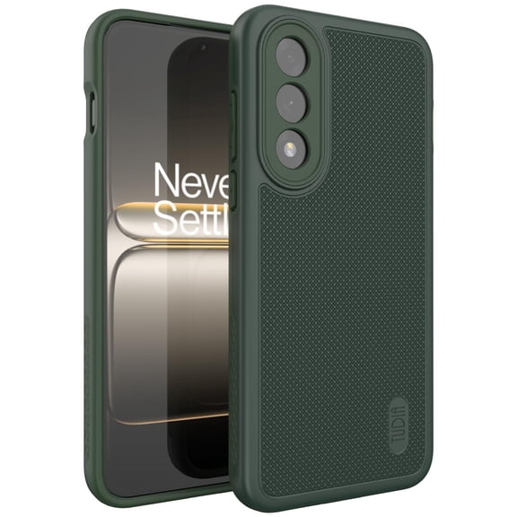 TUDIA MergeGrip Case for OnePlus Nord 5 5G, Shockproof Dual Layer Heavy Duty Protective Phone Cover, Pine Green