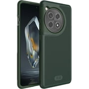 TUDIA MergeGrip for Oneplus 12R Case Dual Layer Slim Grip Tough Heavy Duty Pine Green