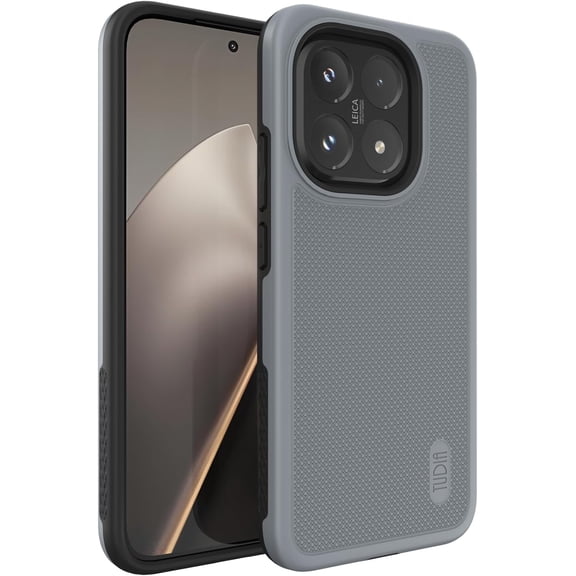 TUDIA MergeGrip for Xiaomi 15T 5G Case 2025 Military Grade Cover - Gray