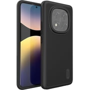 TUDIA MergeGrp for Xiaomi Redmi Note 14 Pro Plus 5G Case 2025 Dual Layer Shockproof Protective Cover, Black
