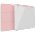 thumbnail image 1 of TUDIA SKN FLIP for Kobo Libra Colour Case 2024 Trifold Leather eReader Cover - Clear Pink, 1 of 6