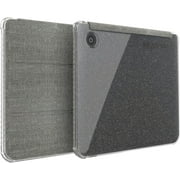 TUDIA SKN FLIP for Kobo Libra Colour Case 2024 Trifold Leather eReader Cover - Glitter Grey