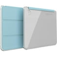 thumbnail image 1 of TUDIA SKN FLIP for Kobo Libra Colour Case 2024 Trifold Leather eReader Cover - Glitter Sky Blue, 1 of 6