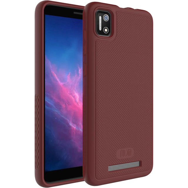 bojioderf Funda Compatible para Cloud Mobile Stratus C8 Case Carcasa Soporte Cover [con 9H Dureza HD Protector Pantalla] PC + Silicona Soporte JSF-DJs