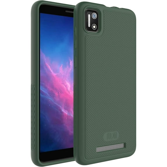 TUDIA LINNGrip Cloud Mobile Stratus C7 Phone Case Shockproof Slim Cover - Pine Green